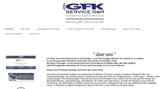 Desktop Screenshot of gfk-service.de